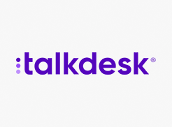 Talkdesk logo - FLAT black 2024 version